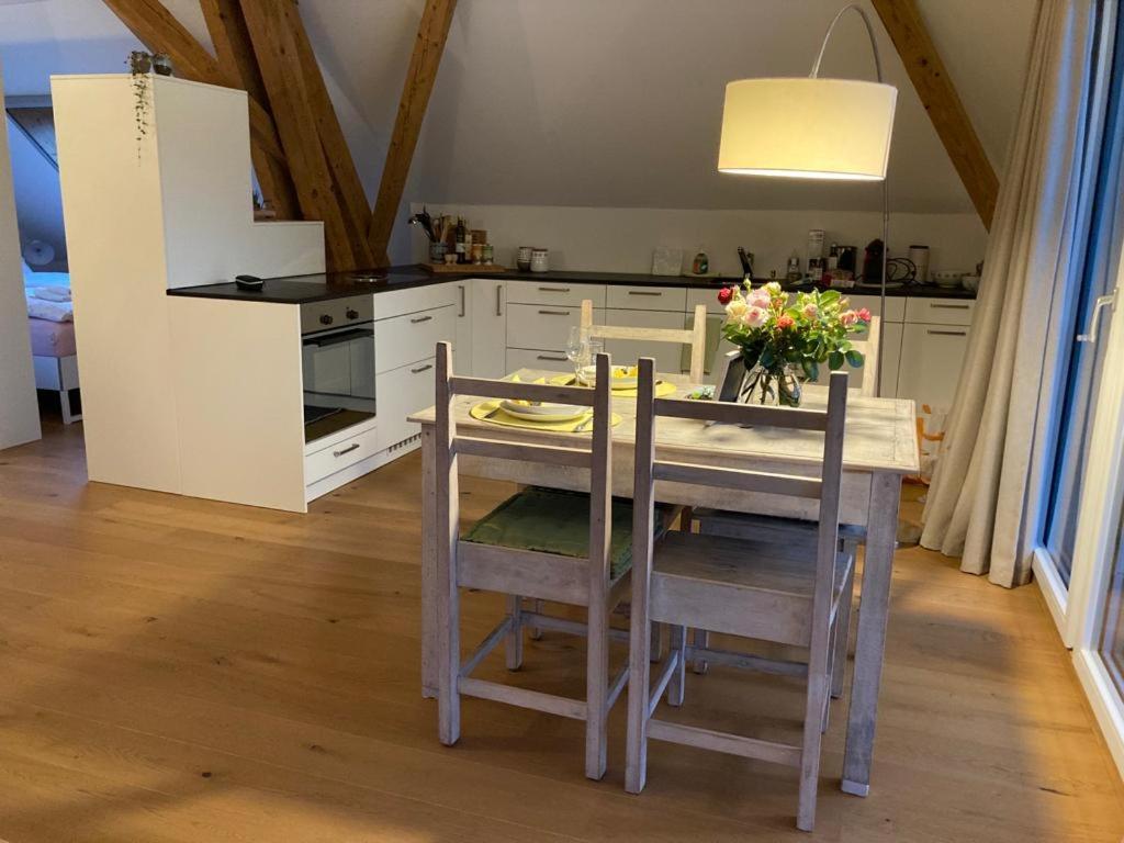 Ferienwohnung Burg Murten Ngoại thất bức ảnh